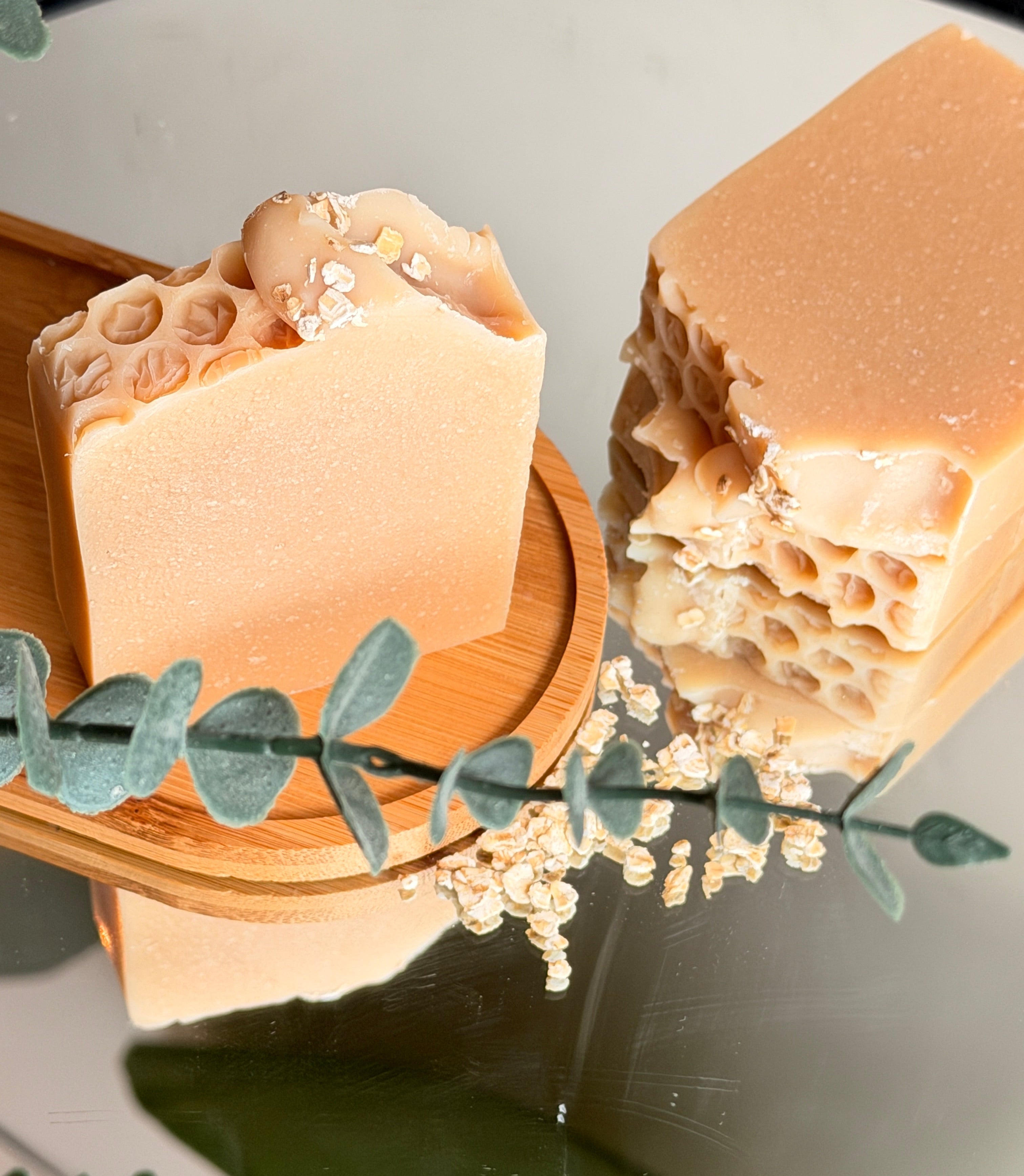 Honey Oatmeal Milk  Soap