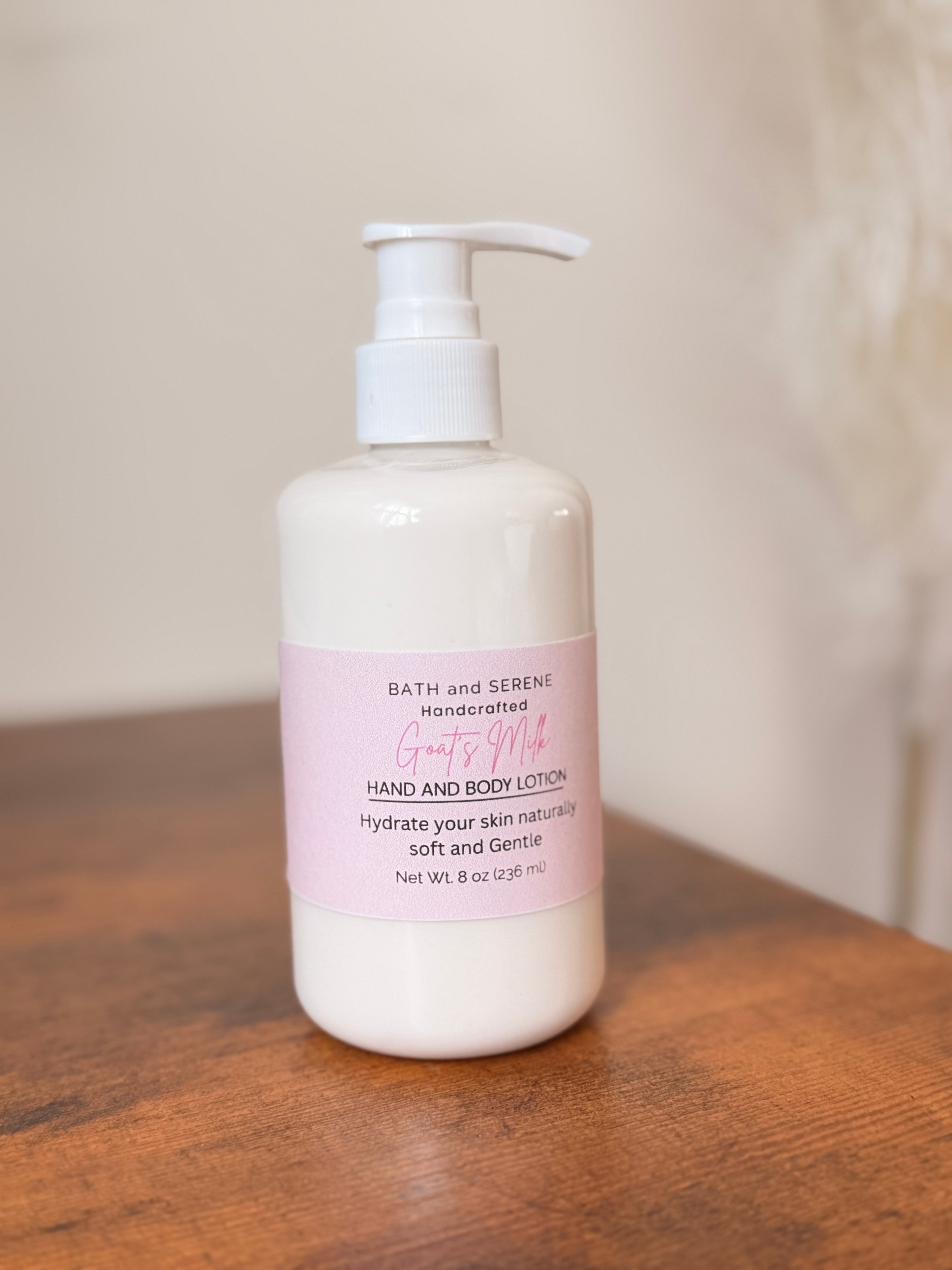 Handcrafted Goat’s Milk Hand and Body lotion 
