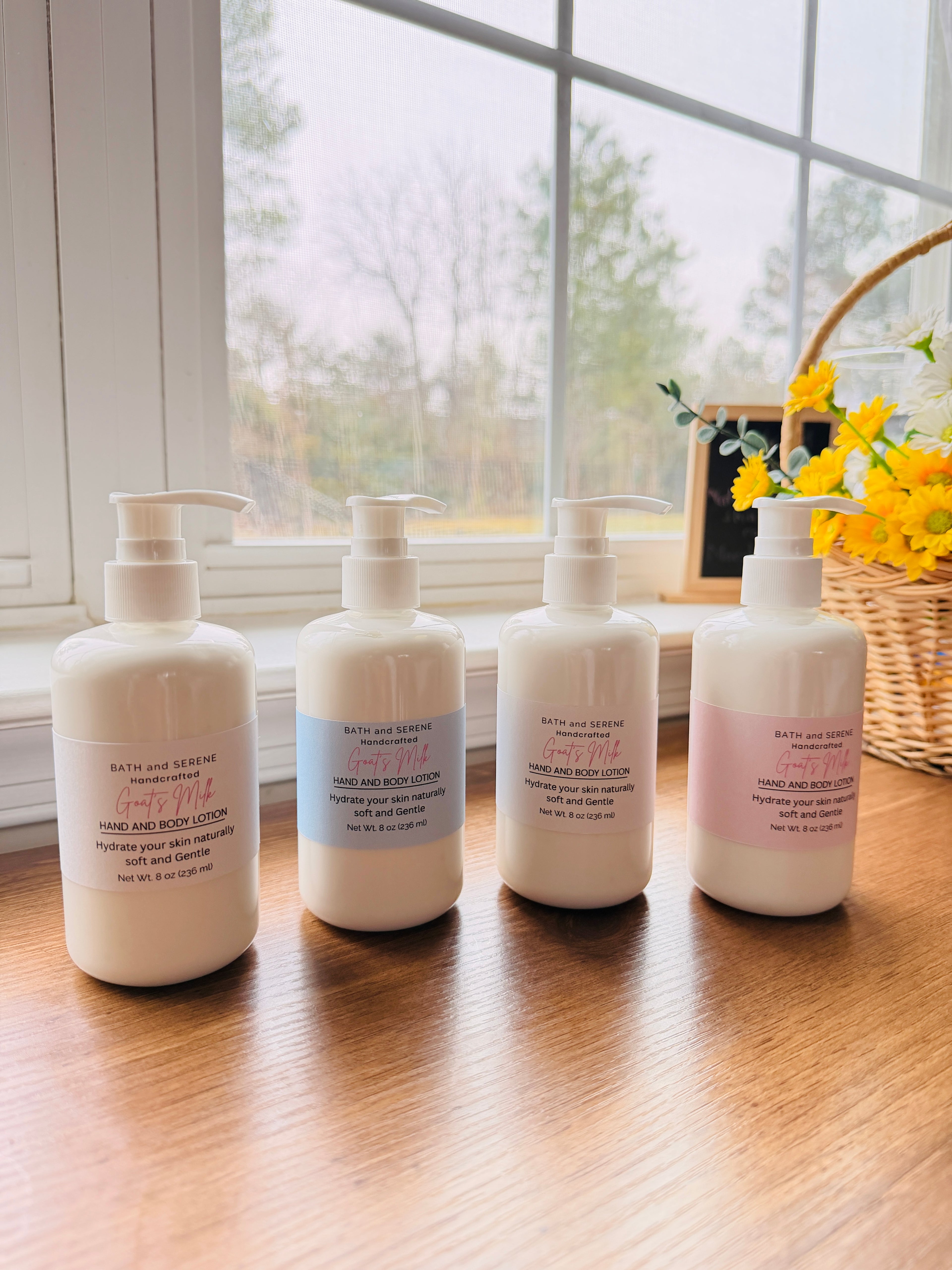 Handcrafted Goat’s Milk Hand and Body lotion 
