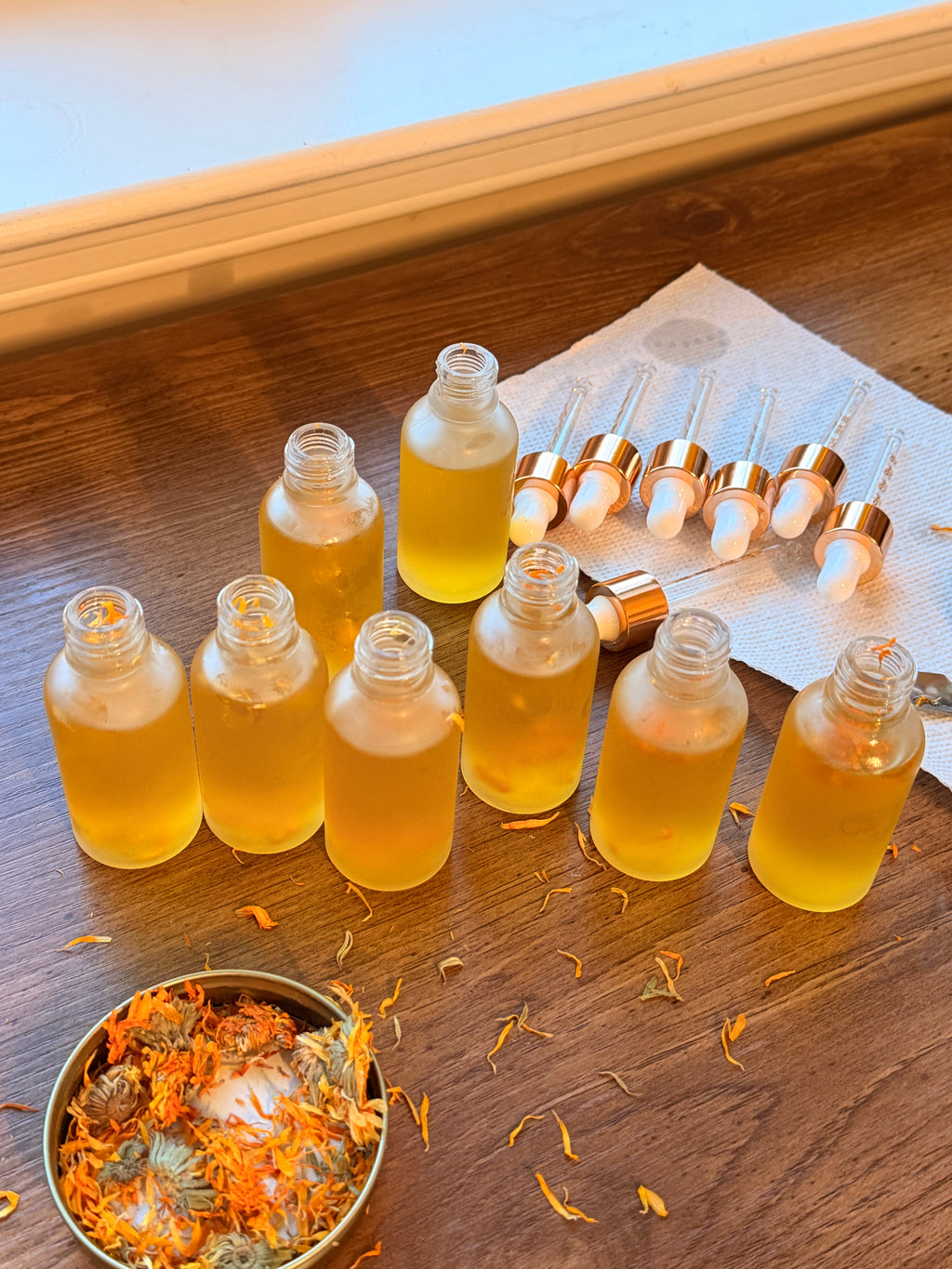 Calendula Frankincense Face & Body oil 1 oz