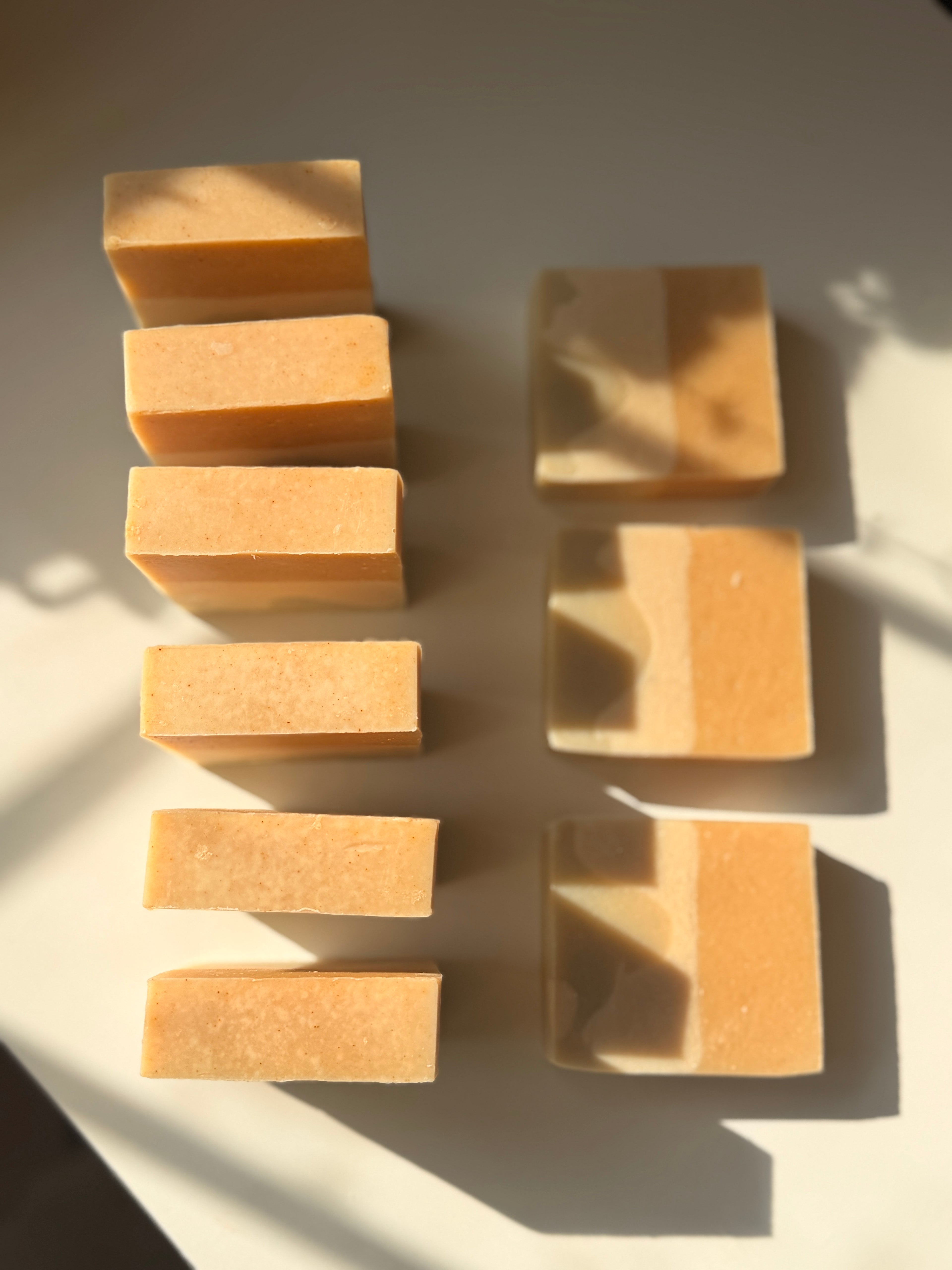 Nettle Turmeric Goat’s milk soap( pre order Ships August 10)