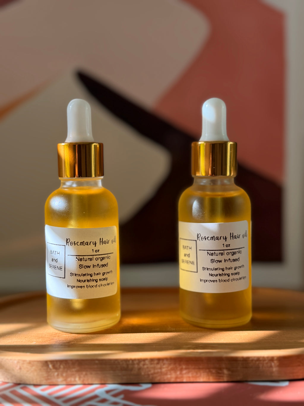 Rosemary hair oil stimulating hair growth
