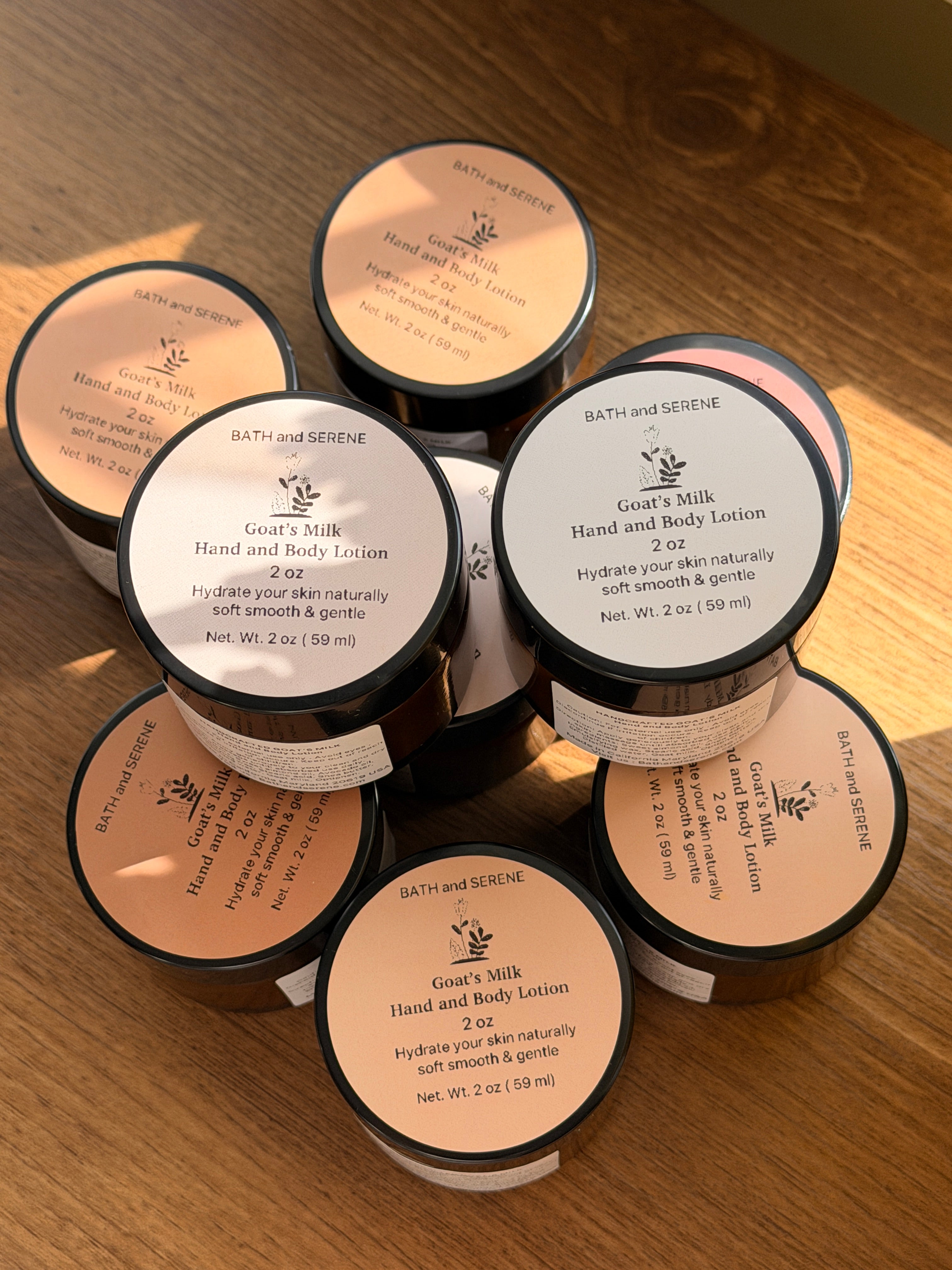 Handcrafted Goat’s Milk Hand and Body lotion 