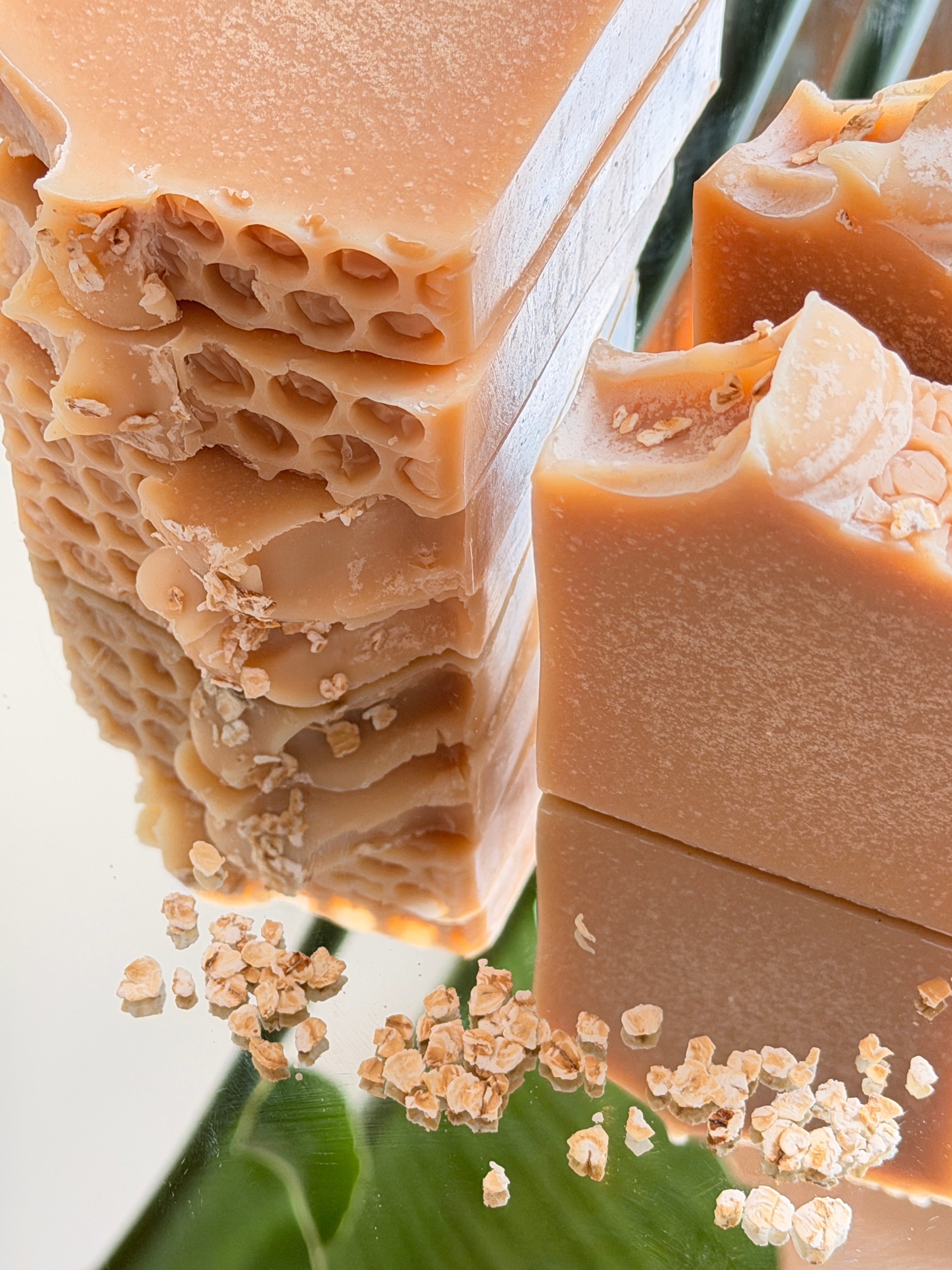 Honey Oatmeal Milk  Soap
