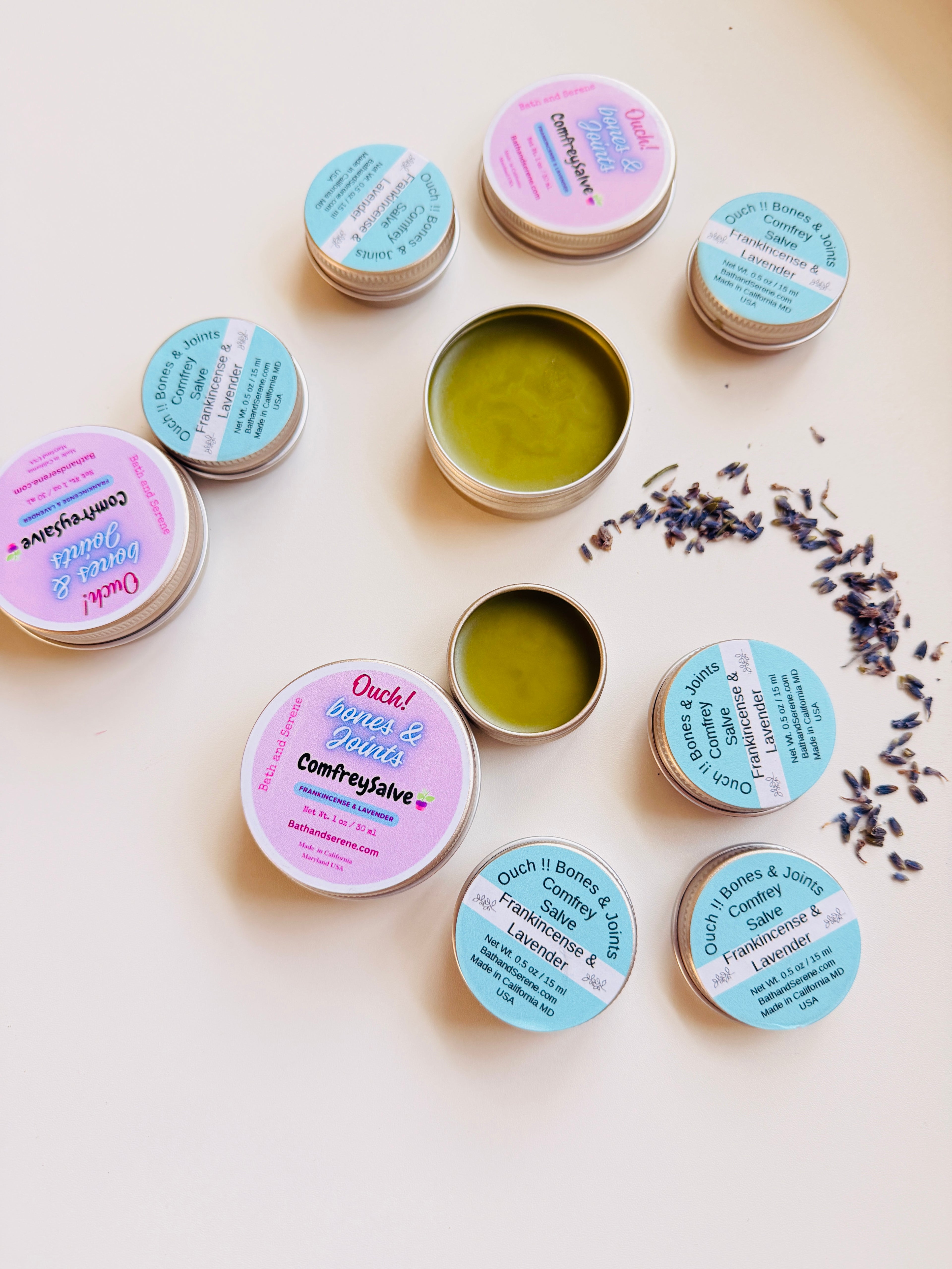 Ouch❗️❗️  Bones & joints Comfrey salves.