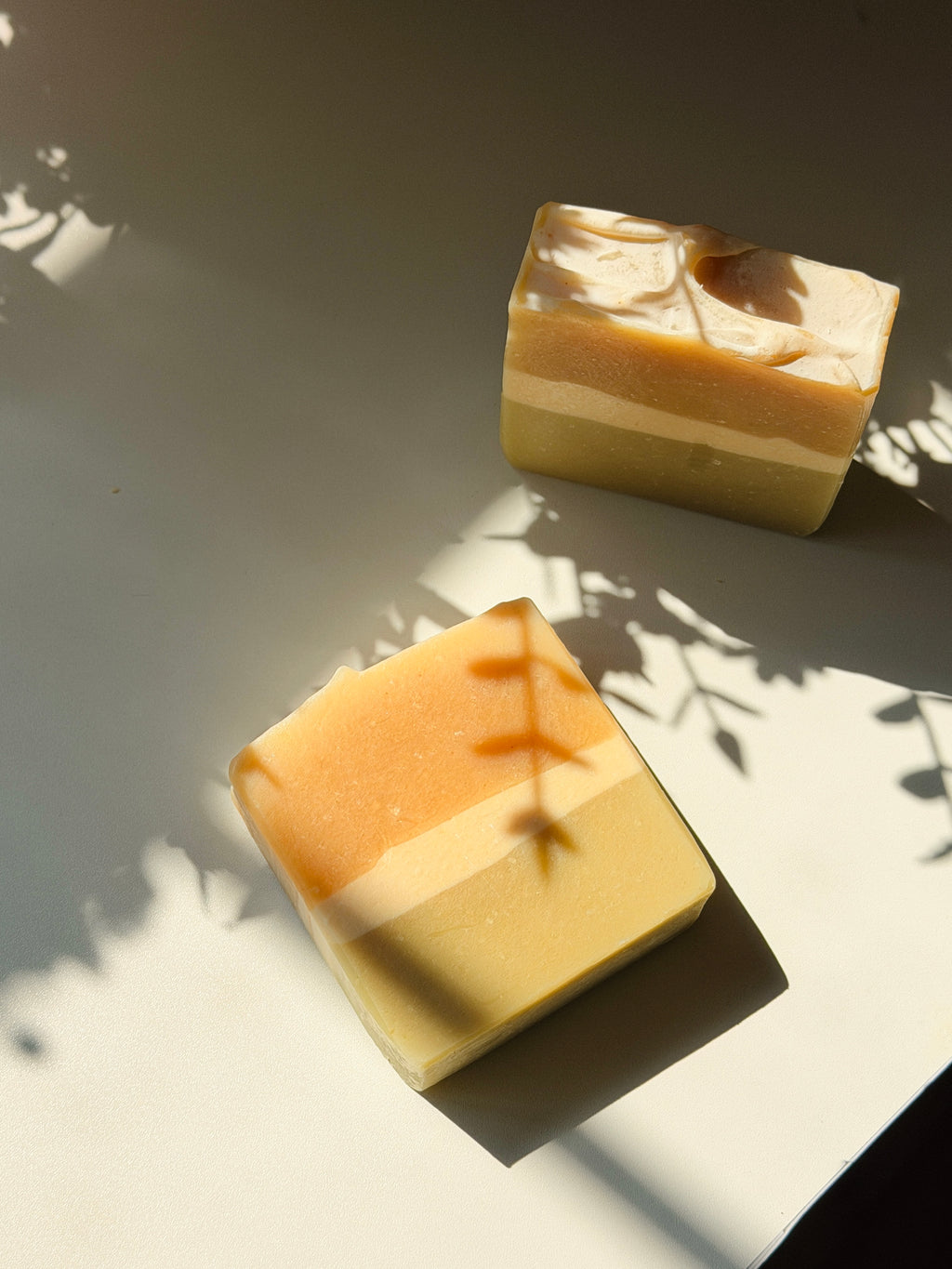 Nettle Sage Golden Glow  Turmeric Goat’s milk soap .