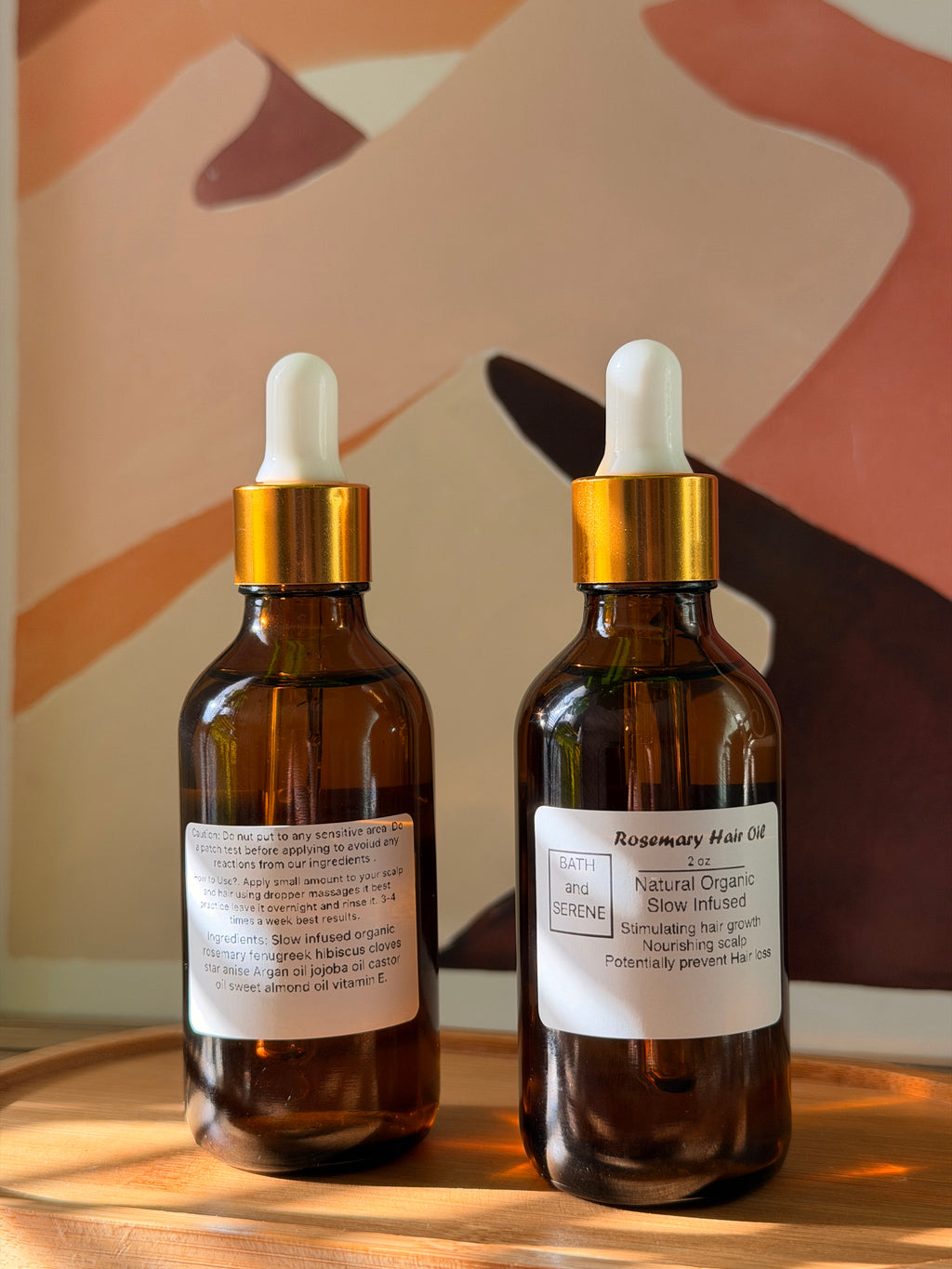 Rosemary hair oil stimulating hair growth