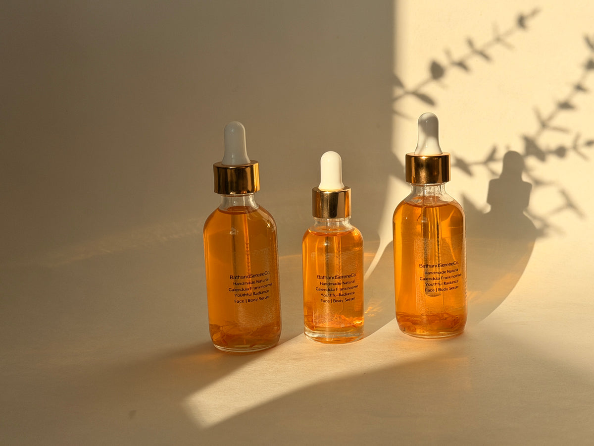 Calendula Frankincense Serum Face & Body| Youthful Radiance