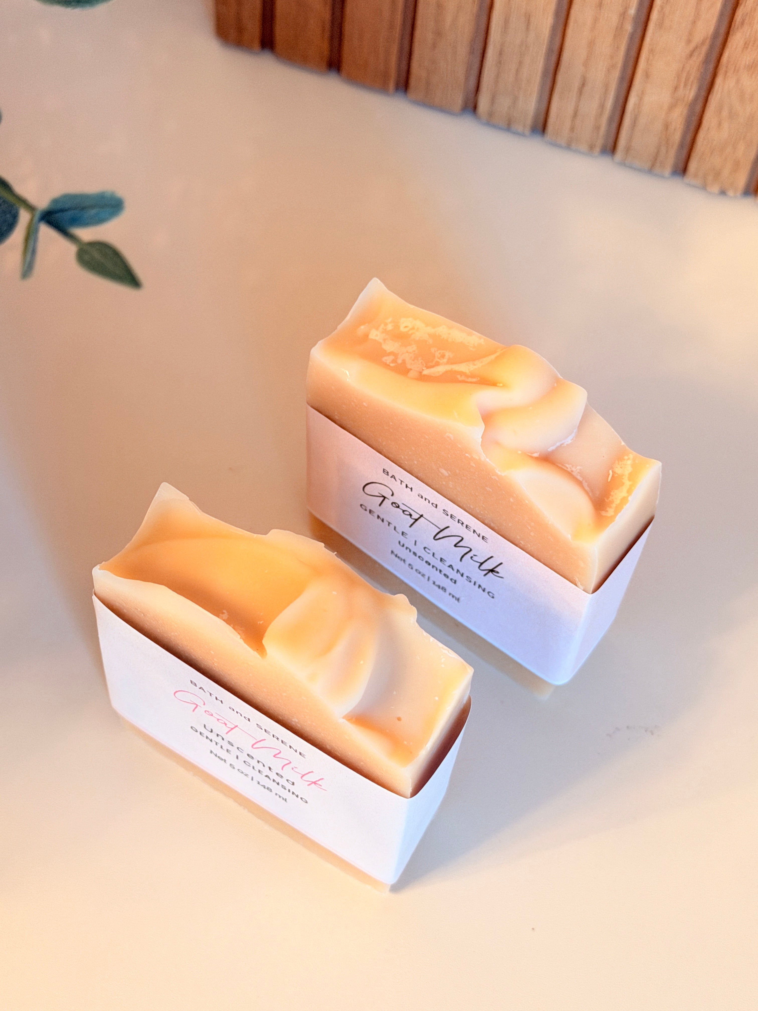 Goat milk Soap unscented Bars