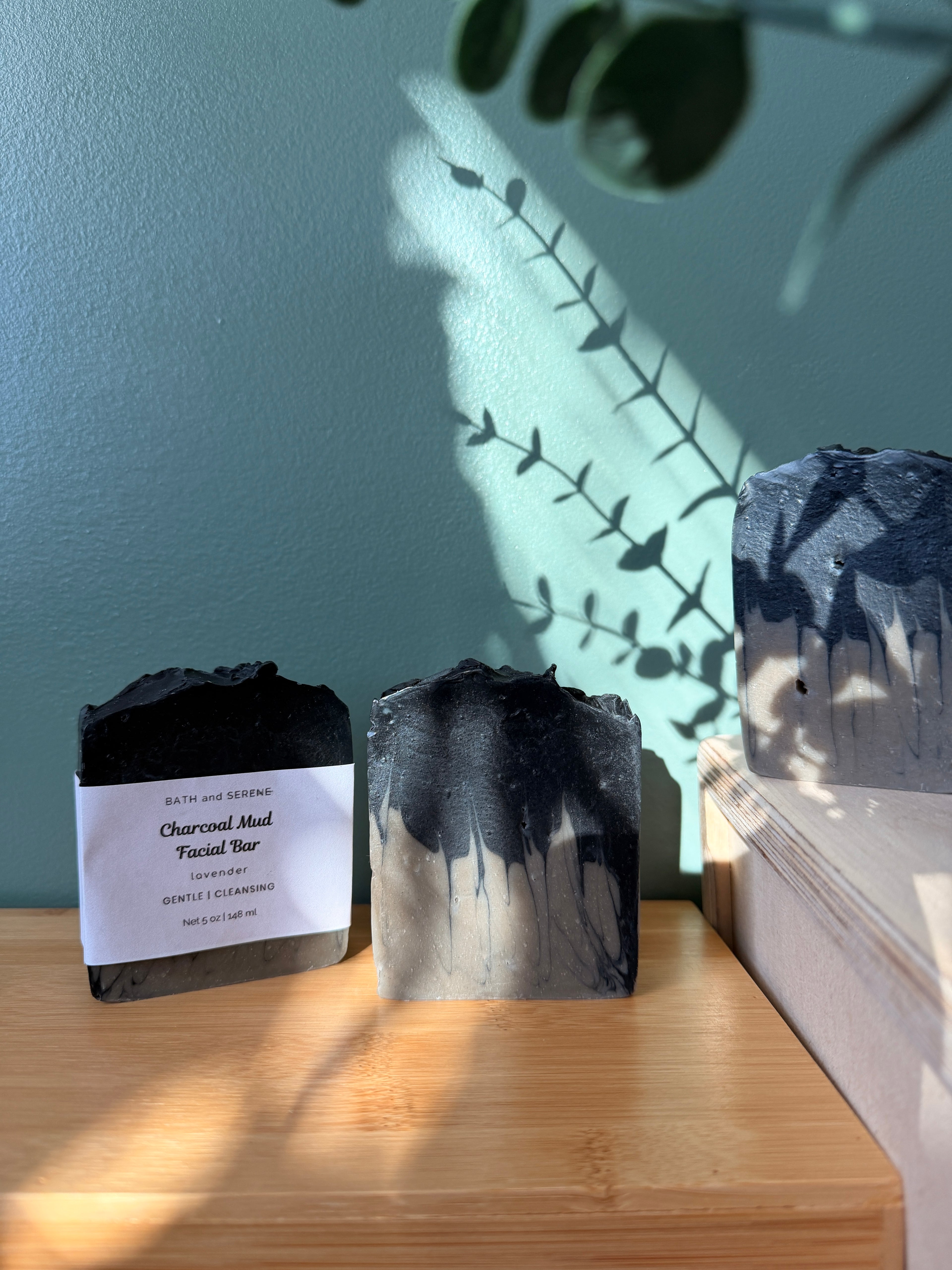 Charcoal mud Facial bar