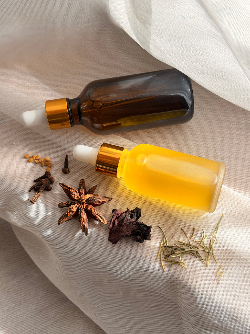 Rosemary hair oil stimulating hair growth