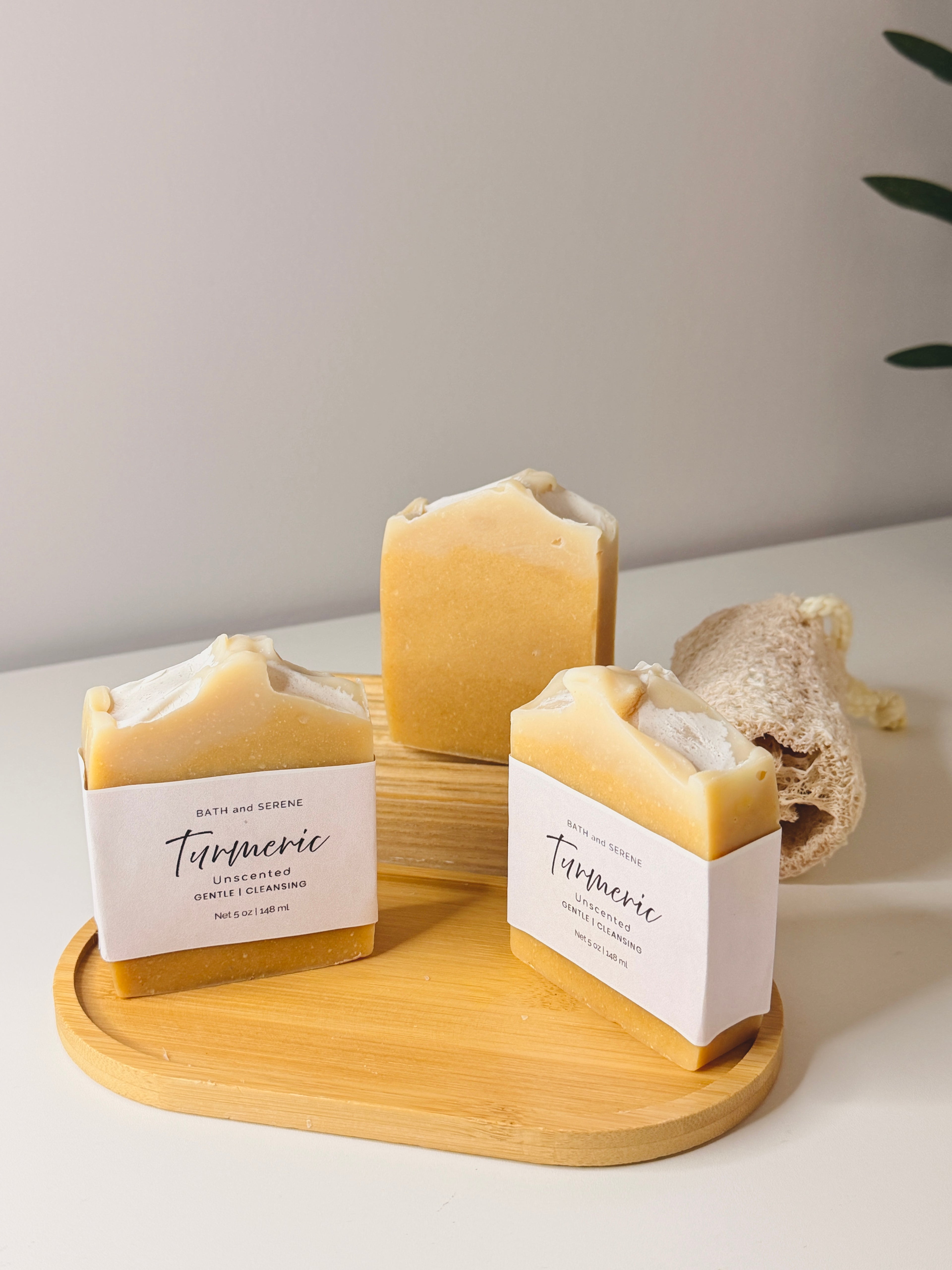 Set of 3 Natural  Turmeric Soap