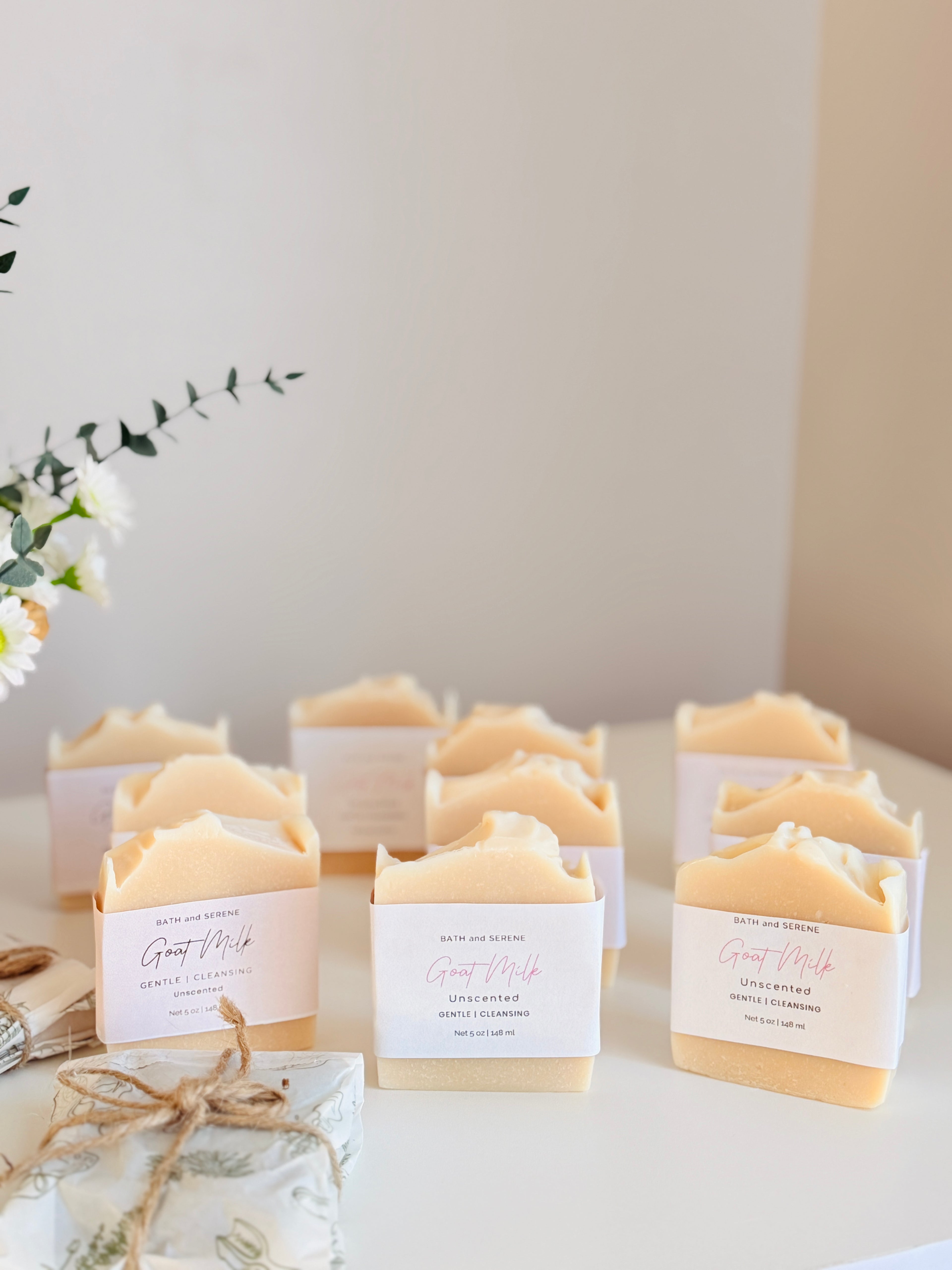 Goat milk Soap unscented Bars