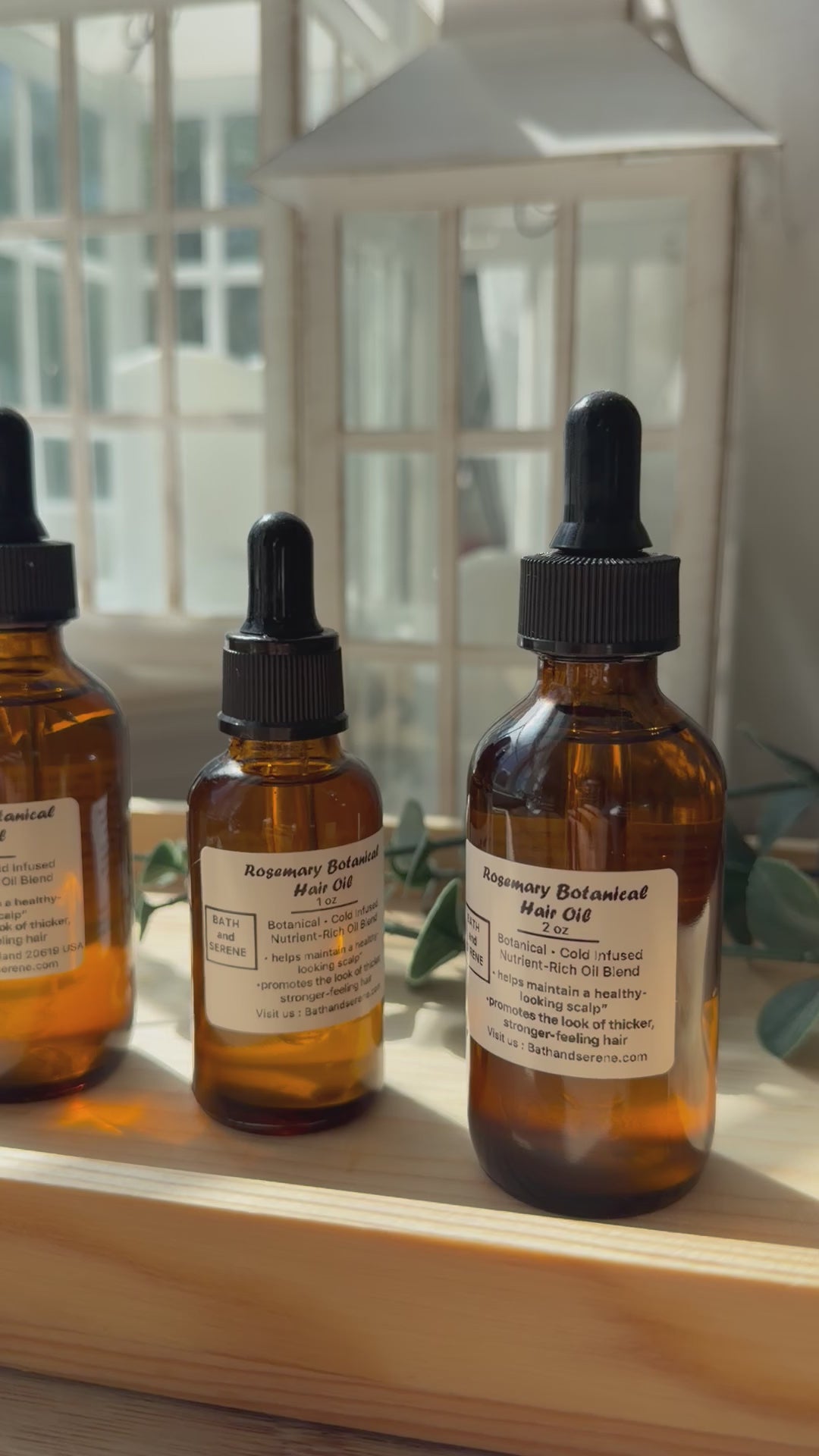 Rosemary Botanical  herbal hair oil