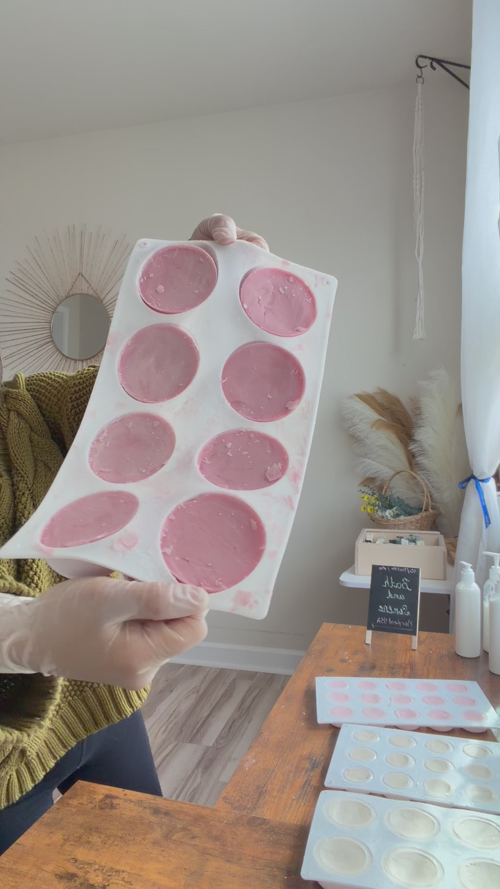 Wild rose Goats milk soap