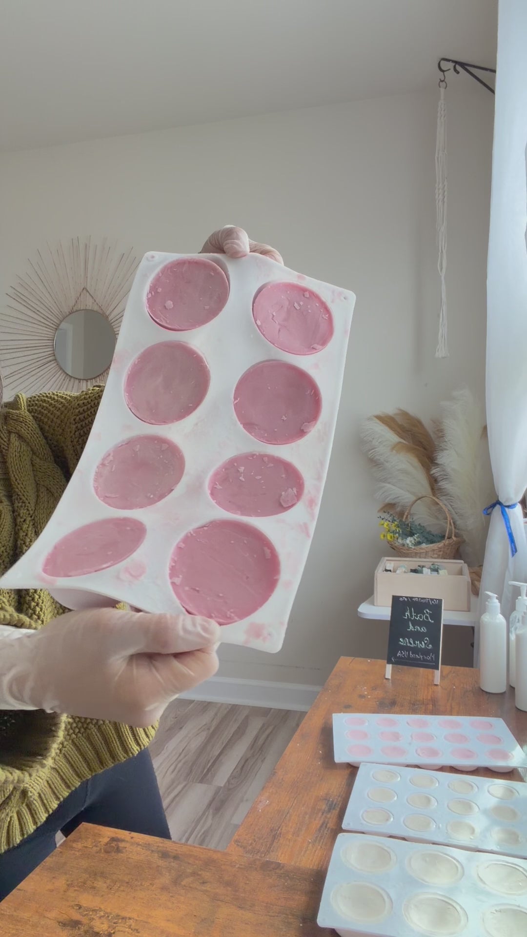 Wild rose Goats milk soap